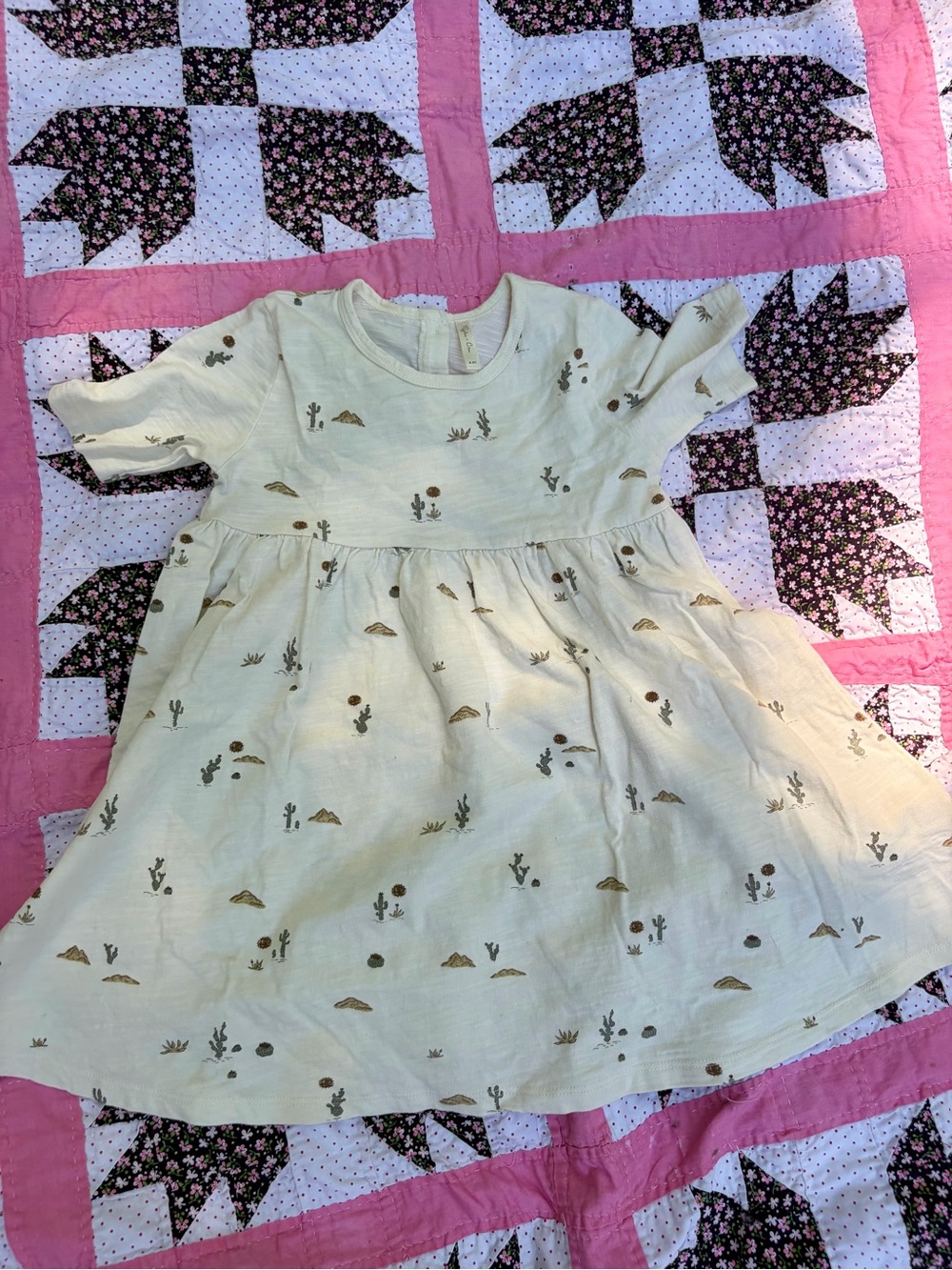 Rylee + Cru Finn dress in desert print size 4-5
